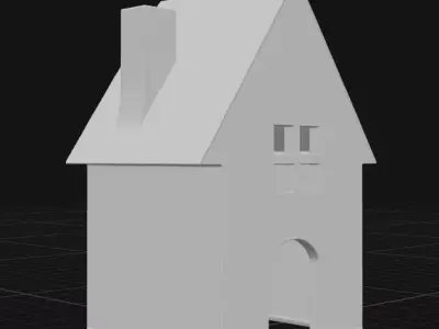 miniature house 3D print model