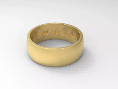 Golden Ring GR1 Free 3D print model