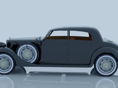 Mercedes Antique 3D model