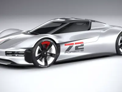 Porsche Vision GT Concept 2021 3D model