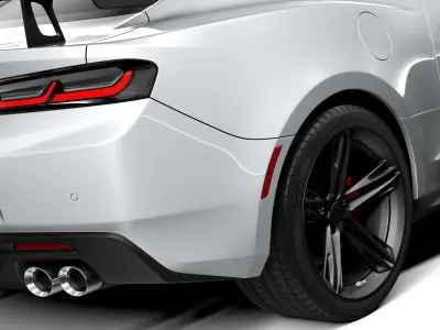 Chevrolet Camaro ZL1 1LE 2018 3D model