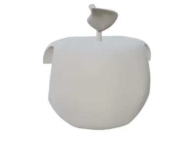 Apple Heart 3D print model