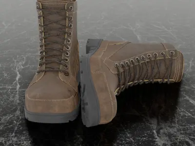 TIMBERLAND ORIGINALS 2 3D SHOES Low-poly 3D model