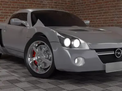 Opel Speedster 2005 3D model