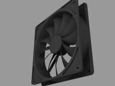 PC Cooler 3D model
