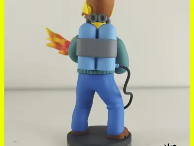 Hank Scorpio 3D print model