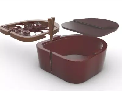 IX Gift Box 3D model