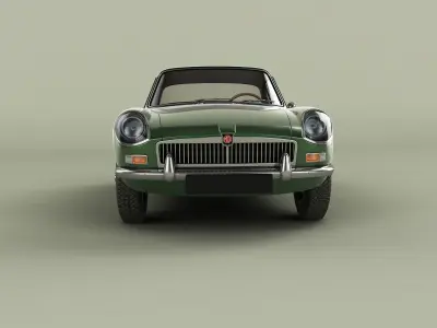 MG MGB Berlinetta Coune 3D model