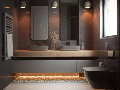 2 BATHROOM 3D model