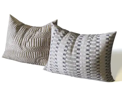 Pillow Set 01 3D model