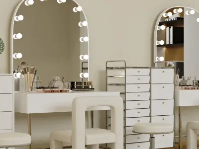 Luxury Wedding Dress Shop 3D model