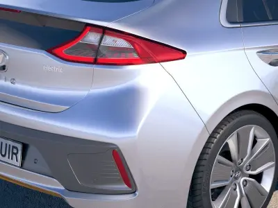 Hyundai Ioniq Electric 2018 3D model