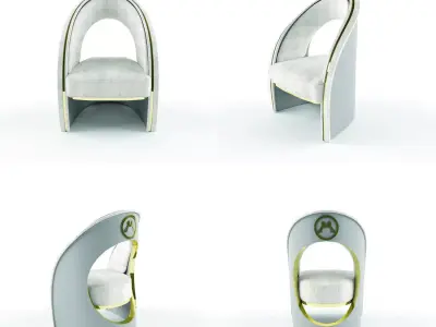 chair modern 3D model