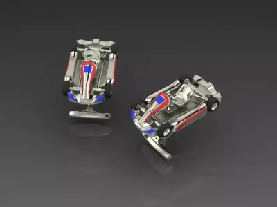 Cufflinks Carting 3D print model