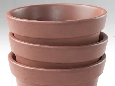 Flower Pot 3D Model 3D model