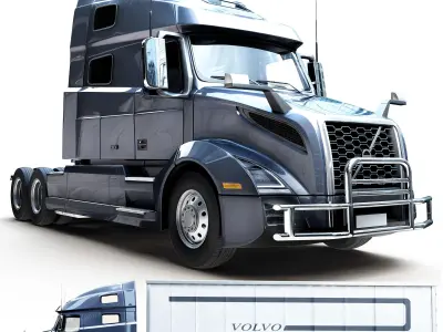 volvo vnl 3D model