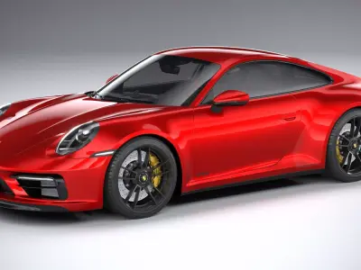 Porsche 911 Carrera GTS 2022 3D model