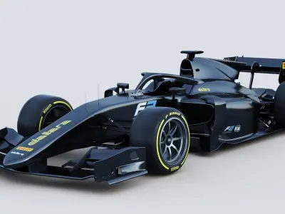 Dallara F2 2021 3D model