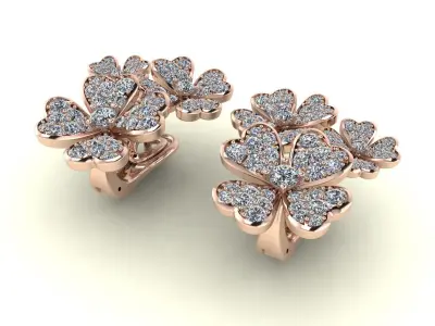 lucky clover 3D print model