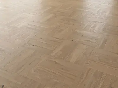 Parquet Oak Molasses Sanded set 4 3D model