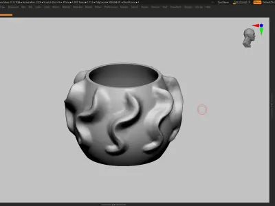 vase 3d print 510  3D print model