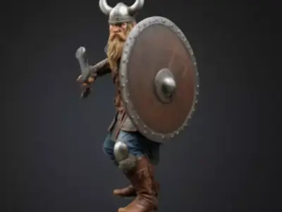 Viking Model Most  3D print model