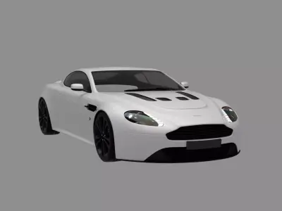 Aston Martin V12 Vantage S 2016 3D model