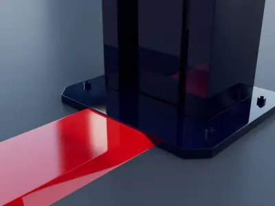 CLARKE Baseplate Car Lift 3D model