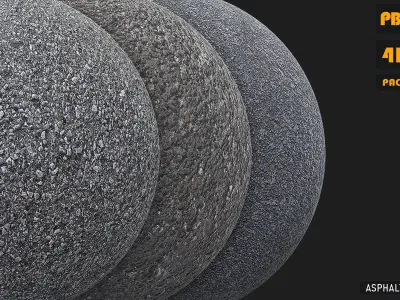 PBR Asphalt Texture