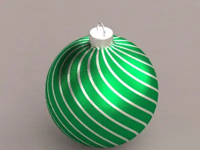 Christmas ball 3D model shop