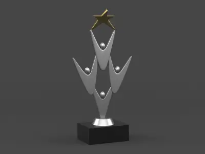 Trophy Cup 3D model