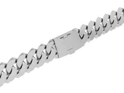 Cumin Chain Bracelet 4565 3D print model