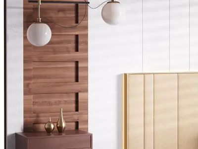 Decorative Wall panel  41 3D model