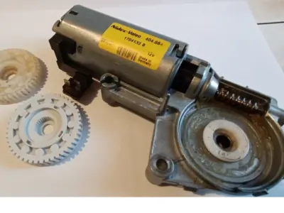 VW sunroof motor replacement drive gears  3D print model