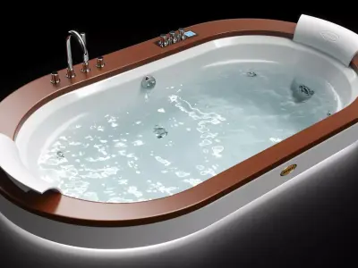 Jacuzzi Opalia Wood 3D model