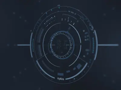 HUD and UI - Kyklos Free 3D model