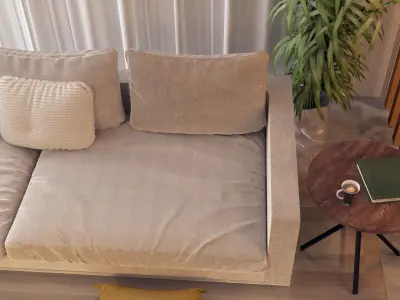sofa  corner set 3D model