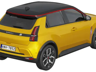 Renault 5 E-Tech 3D model