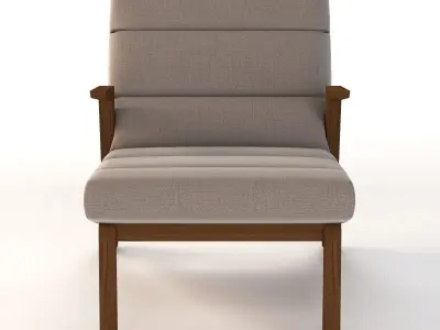 580 Rolf Benz Armchair 3D model