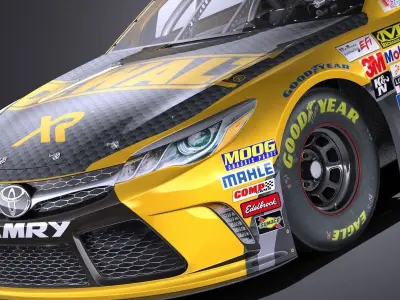Nascar Toyota Camry DeWalt Matt Kenseth 2017 VRAY 3D model