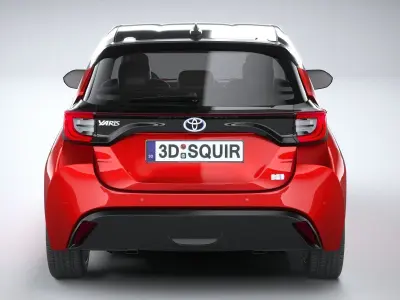 Toyota Yaris 2020 3D model