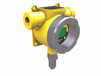 Honeywell Sensepoint XCD RFD Transmitter Low Poly  Low-poly 3D model