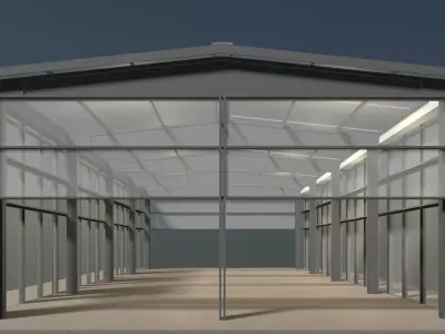 Glasshouse 24ZZ27 3D model