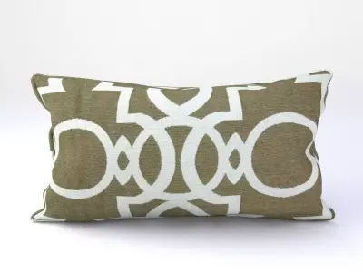 Piped Pillow 3 Rectangular 3D model