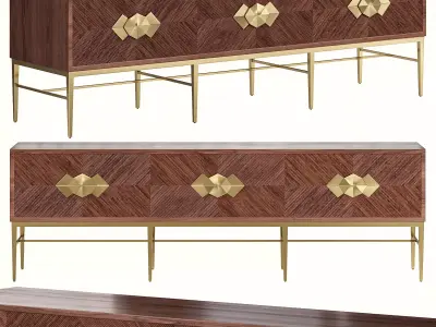 Byron Entertainment Console 3D model