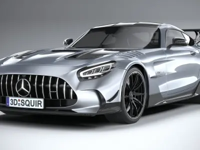 Mercedes AMG GT Black Series 2021 3D model
