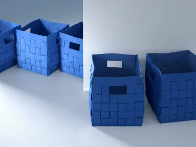 CALLIGARIS Connor Storage Basket 3D model