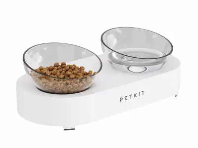 Pet food bowl Low-poly 3D model