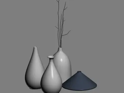 vase 27 3D model purchase