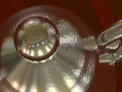 Beautiful Vintage Kettle Free low-poly 3D model